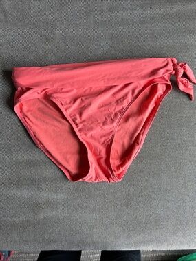 Time and Tru Coral Side-Tie Bikini Bottom